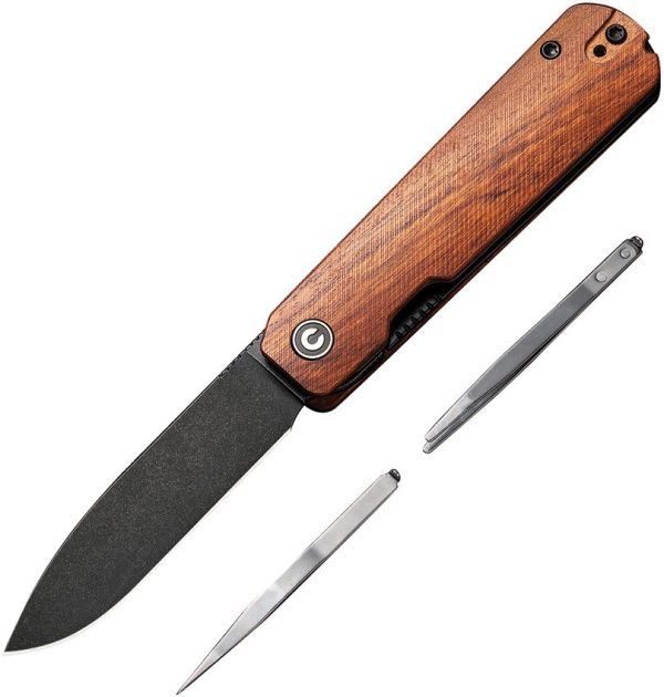 Civivi Sendy Linerlock Nitro V - Brown Wood