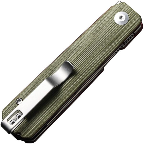 Civivi Sendy Linerlock Nitro V - Green/Red G10