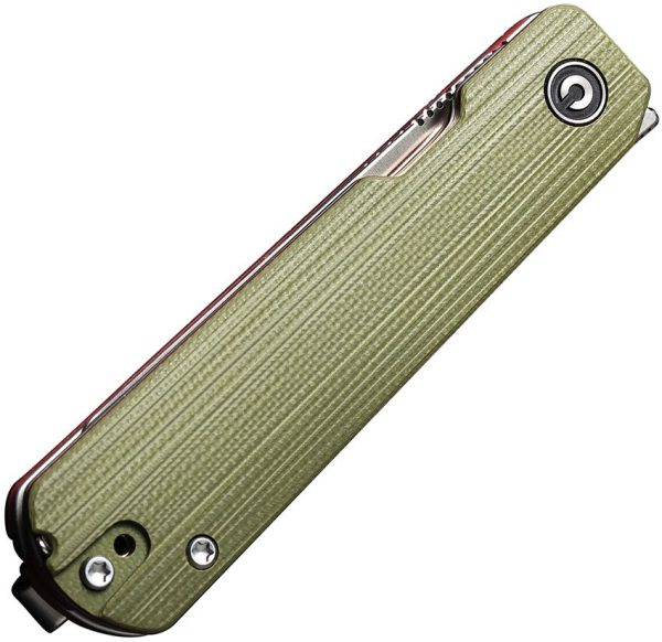 Civivi Sendy Linerlock Nitro V - Green/Red G10