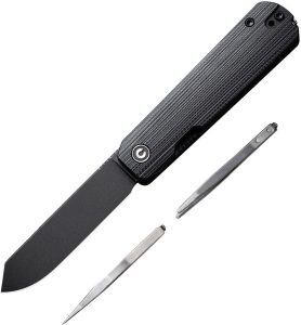 Civivi Sendy Linerlock Black G10 Folding Knife
