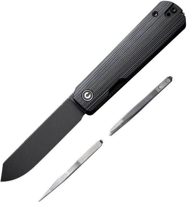 Civivi Sendy Linerlock Black G10 Folding Knife