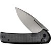Civivi Conspirator Button Lock Black Micarta