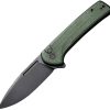 Civivi Conspirator Button Lock Green Micarta
