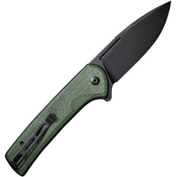 Civivi Conspirator Button Lock Green Micarta