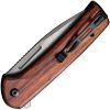 Conspirator Button Lock Wood