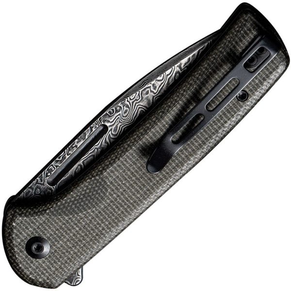 CIVC21006DS1_add_01.jpg Civivi Conspirator Button Lock Damascus Green