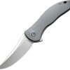 Civivi Synergy4 Linerlock Gray G10 Trailing