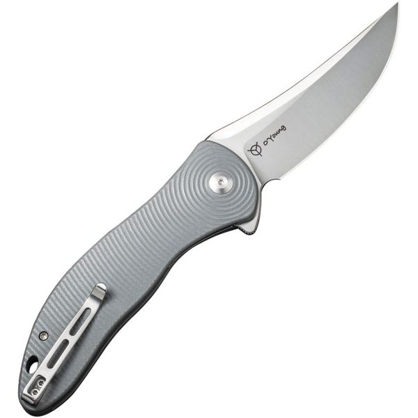 Civivi Synergy4 Linerlock Gray G10 Trailing