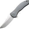 Civivi Synergy4 Linerlock Tanto Gray G10