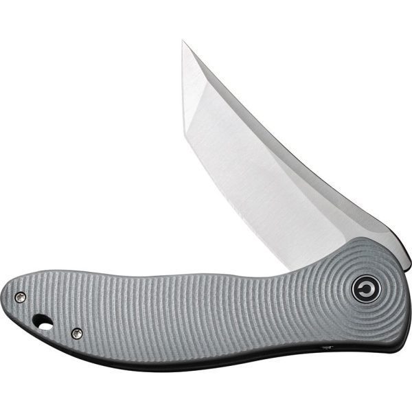Civivi Synergy4 Linerlock Tanto Gray G10