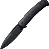 Civivi Cetos Framelock Black Stonewash 14C28N