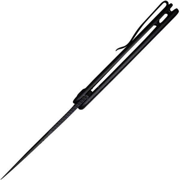 Civivi Cetos Framelock Black Stonewash 14C28N