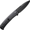 Civivi Caetus Linerlock Black Burlap Micarta