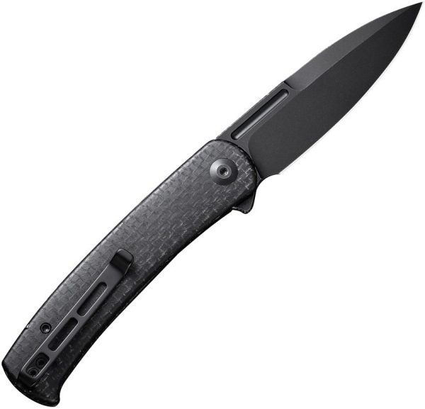 Civivi Caetus Linerlock Black Burlap Micarta