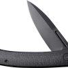 Civivi Caetus Linerlock Black Burlap Micarta