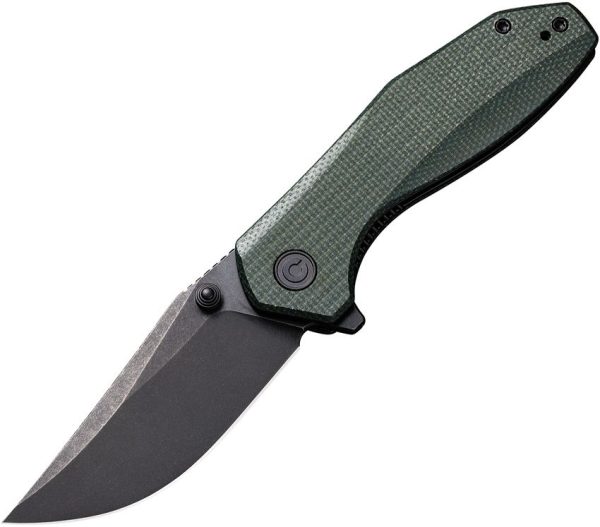 CIVC210322.jpg Civivi ODD 22 Linerlock - Green Micarta Handle
