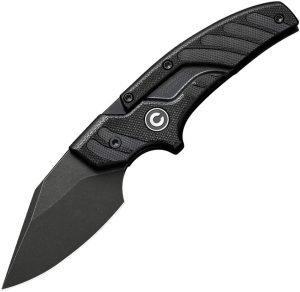 Civivi Typhoeus Adjustable Fixed Blade - Black G10
