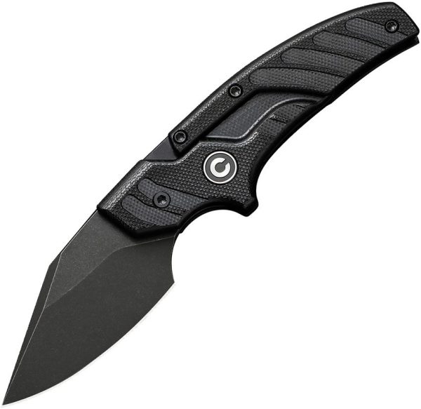 Civivi Typhoeus Adjustable Fixed Blade - Black G10