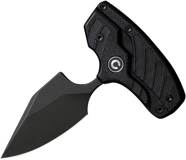 Civivi Typhoeus Adjustable Fixed Blade - Black G10