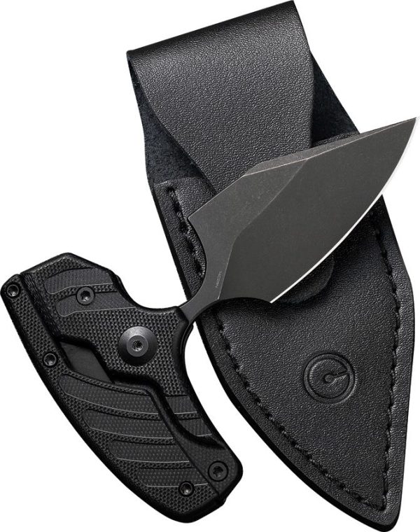 Civivi Typhoeus Adjustable Fixed Blade - Black G10