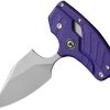 Civivi Typhoeus Adjustable Push Dagger - Purple G10