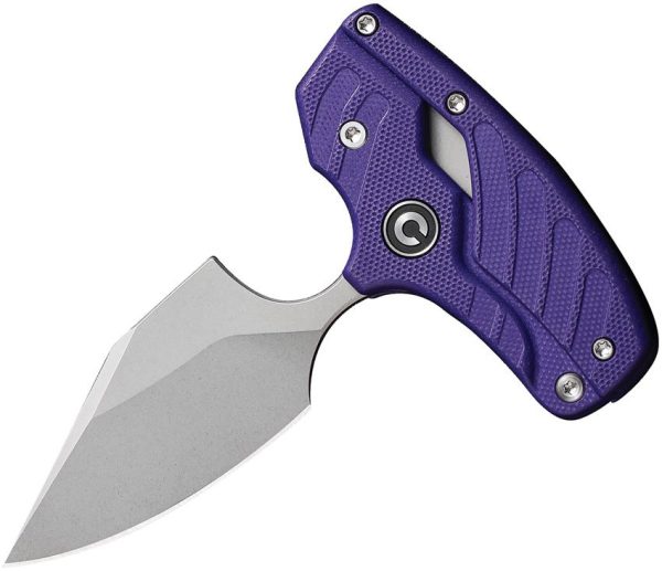 Civivi Typhoeus Adjustable Push Dagger - Purple G10