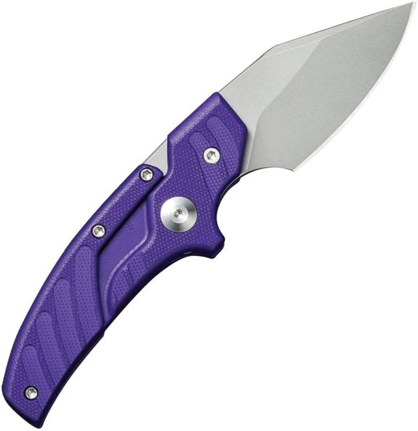 Civivi Typhoeus Adjustable Push Dagger - Purple G10