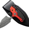 CIVC21036DS1_add_05.jpg Civivi Typhoeus Damascus Fixed Blade - Red Aluminum