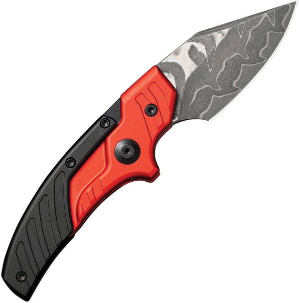 CIVC21036DS1_add_06.jpg Civivi Typhoeus Damascus Fixed Blade - Red Aluminum