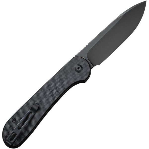 Civivi Elementum Button Lock - Black G10