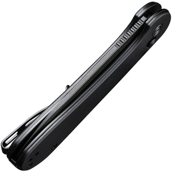 Civivi Elementum Button Lock - Black G10