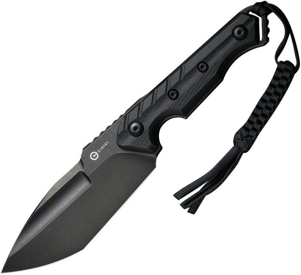 Civivi Maxwell Fixed Blade Black G10 D2 Steel