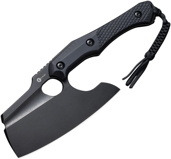 Civivi Aratra Fixed Blade Black Checkered G10