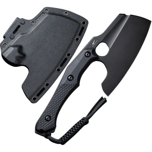 Civivi Aratra Fixed Blade Black Checkered G10