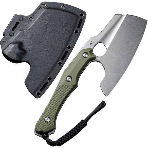 Civivi Aratra Fixed Blade Green Checkered G10