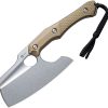 Civivi Aratra Fixed Blade Tan Checkered G10