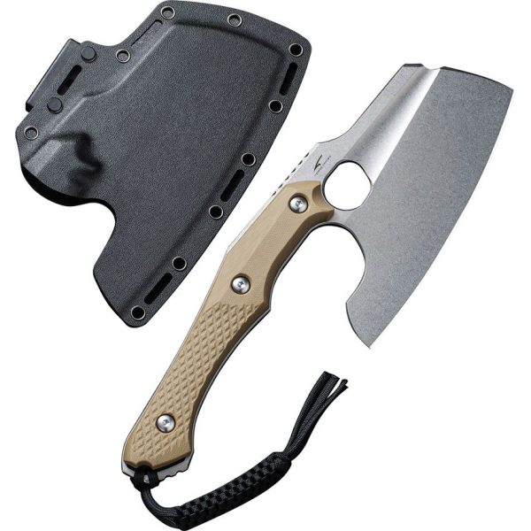 Civivi Aratra Fixed Blade Tan Checkered G10