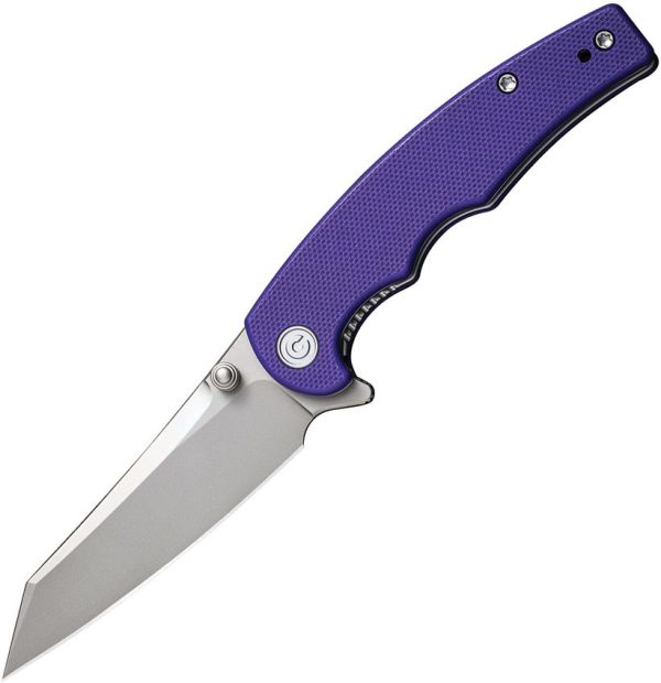 Civivi P87 Folder Purple G10 Nitro V Steel
