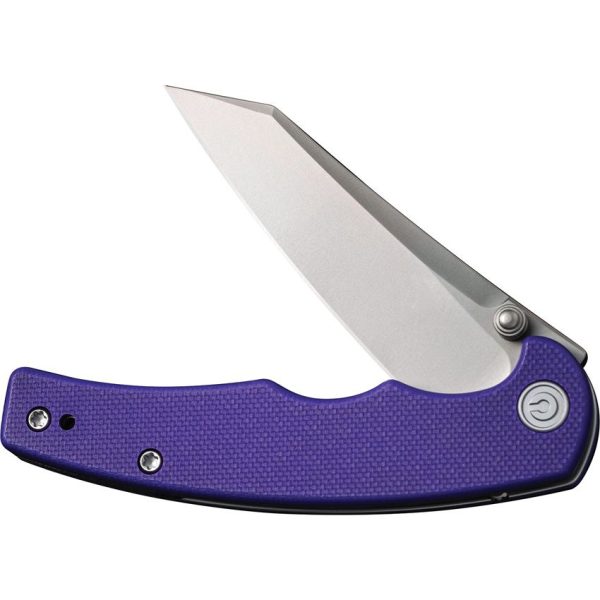 Civivi P87 Folder Purple G10 Nitro V Steel