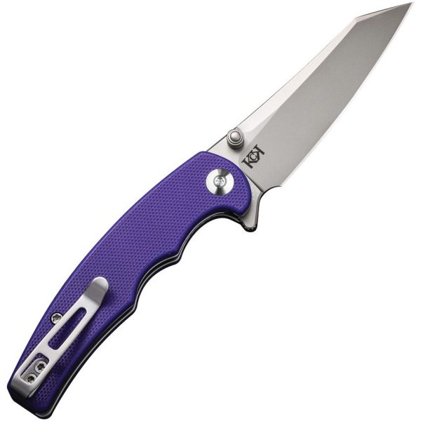 Civivi P87 Folder Purple G10 Nitro V Steel