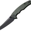 Civivi P87 Folder Green Micarta Nitro V Steel
