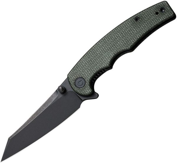 Civivi P87 Folder Green Micarta Nitro V Steel