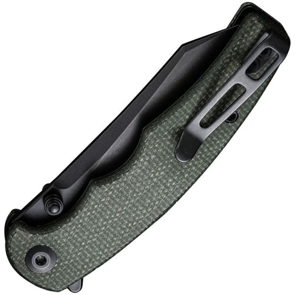 Civivi P87 Folder Green Micarta Nitro V Steel