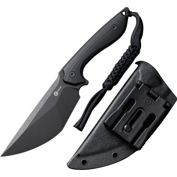 Civivi Concept 22 Fixed Blade Black G10