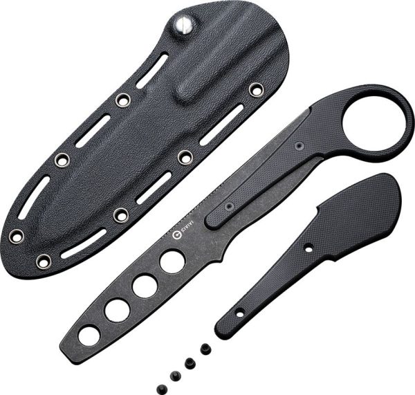 CIVC22009C1_add_02.jpg Civivi Varius Trainer Black G10 Fixed Blade