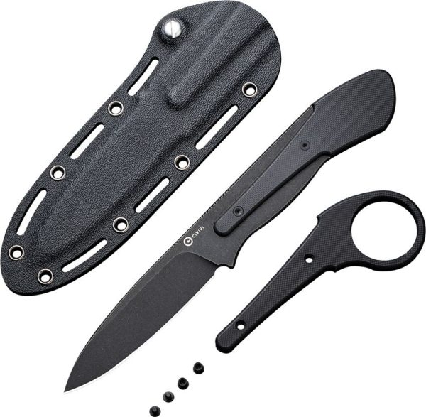 Civivi Varius Black G10 Fixed Blade