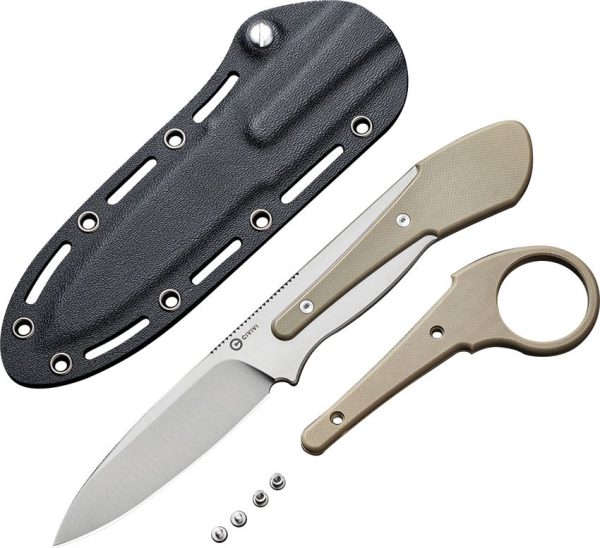 CIVC22009D2_add_02.jpg Civivi Varius Fixed Blade D2 Tool Steel Tan G10