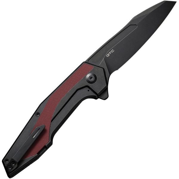 Civivi Hypersonic Framelock Burgundy G10 Folding Knife