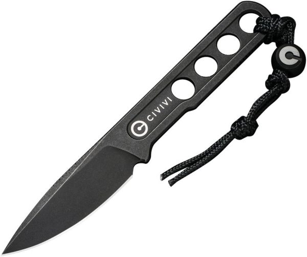 CIVC220121.jpg Civivi Circulus Fixed Blade 10Cr15CoMoV Black Stonewash