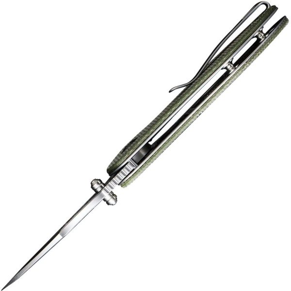 Civivi Gordo Linerlock D2 Steel Green G10